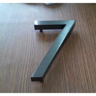 黑色仿古镜门用离墙防水定制门牌高档栋楼牌户外楼号字牌3949号牌