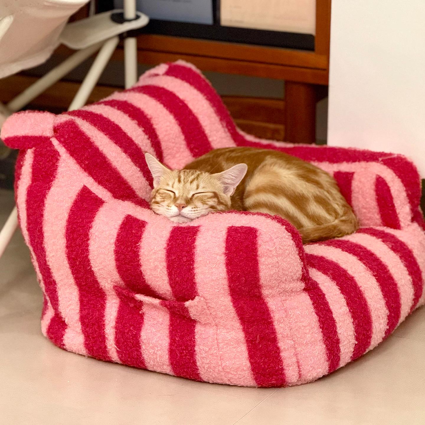 猫窝猫沙发特大号四季通用冬加厚新式大尺寸冬日毛绒猫窝安全感
