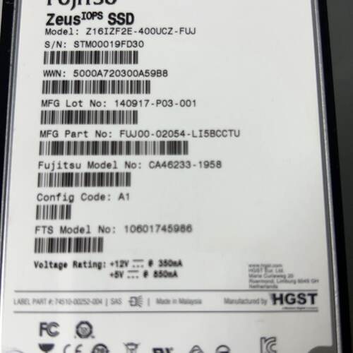 溢价-Zeus IOPS SSD 400G 2.5 SAS Z16