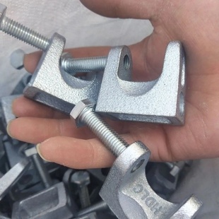 铸铁老虎卡老虎牙铸钢钢结构老虎夹固定器虎口夹吊卡工字型卡扣