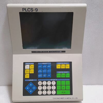 Used TOYO MACHINERY  PLCS9 P2A000611  OPERATE PANEL
