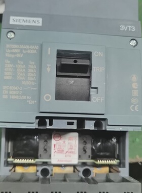 询价-塑壳断路器3VT37633AA36OAA0本体