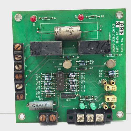56036 BAYLOR GROUND DETECTION PRINTED CIRCUIT BOARD USED TES