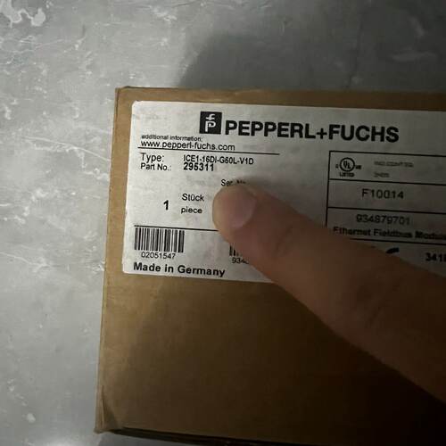 溢价-PF倍加福以太网总线IO模块ICE116DIG60L