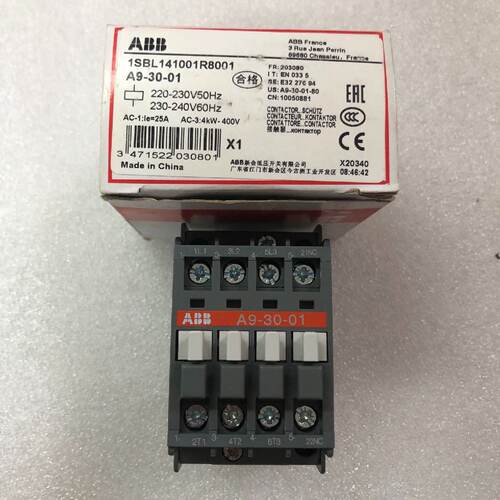 议价ABB接触器A93001220V单价45元需要直接可维修