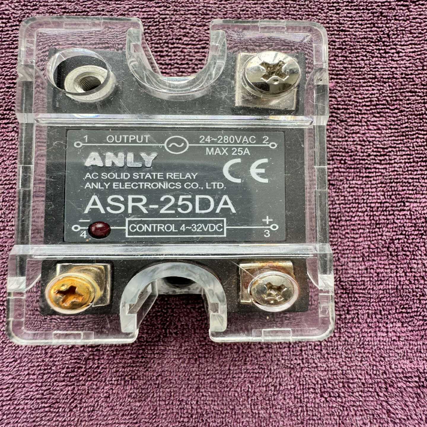 ANLY安良ASR-25DA固态继电器议价询价