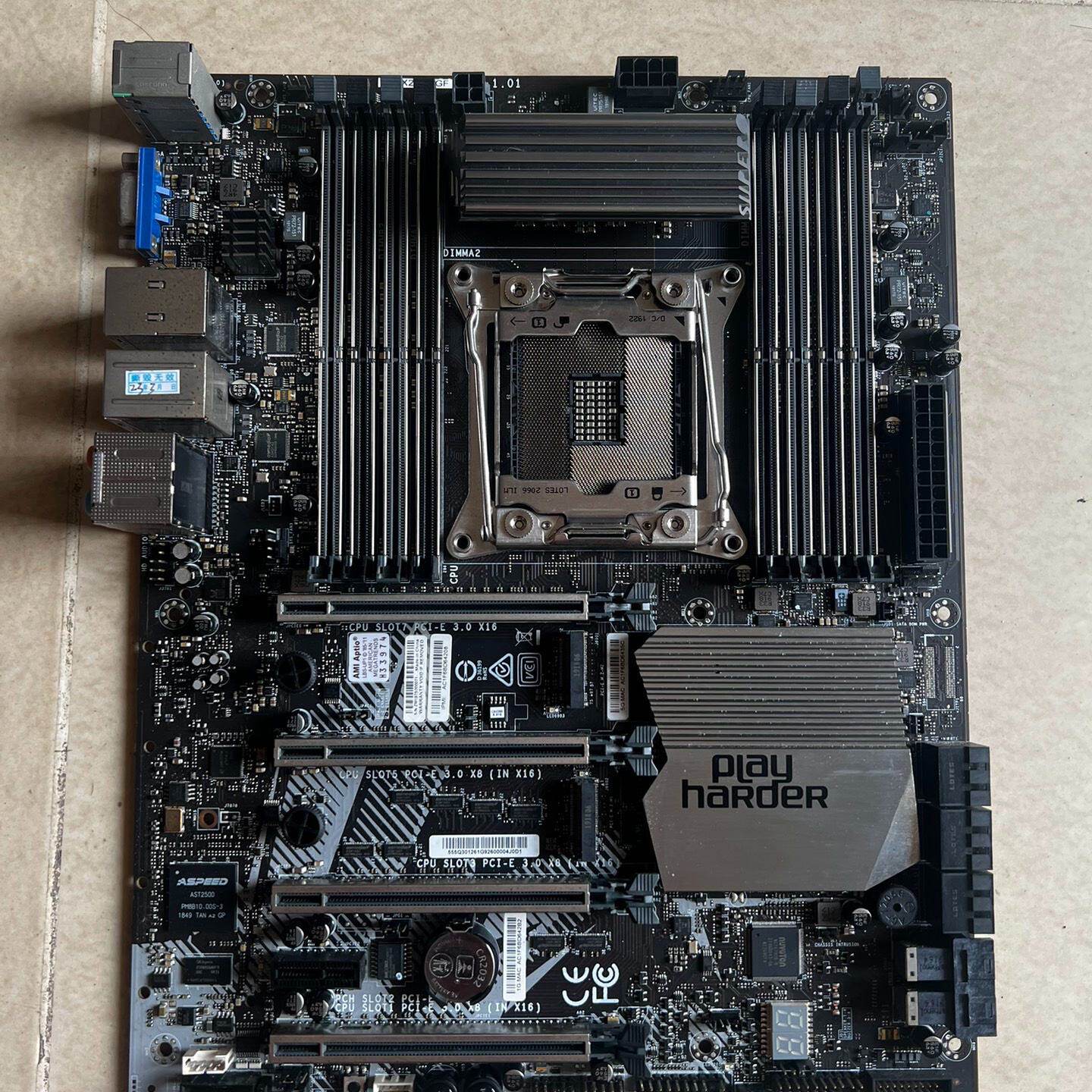 议价超C9X299PGF主板豪华完整版ipmi千兆万兆声卡i议价