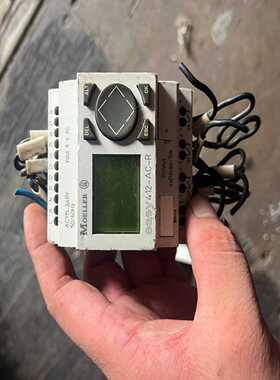 金钟穆勒控制继电器easy412-AC-R二手拆机，成色-议价