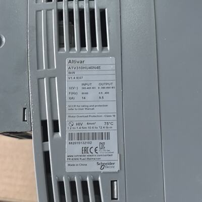 议价施耐德变频器ATV310HU40N4E实物拍摄，成色充新，拆