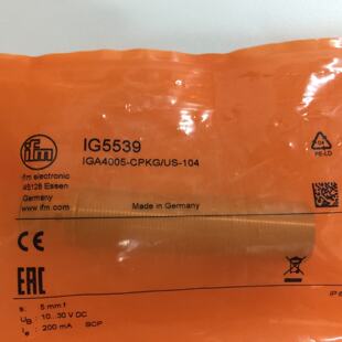 供应IFM易福门感测器IG5595 IG5597 IG5604 IG5798*