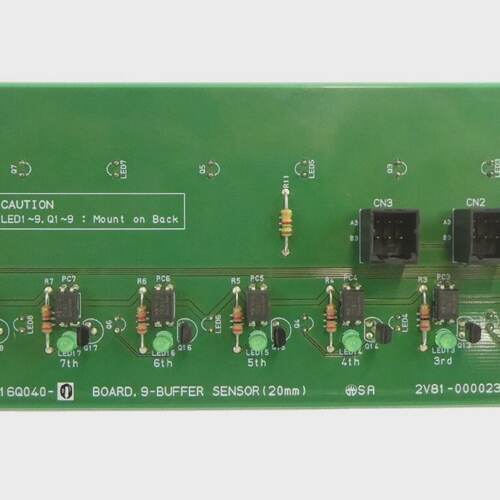 TEL Tokyo Electron NP8616Q0400 9Buffer Sensor PCB Board 2V81