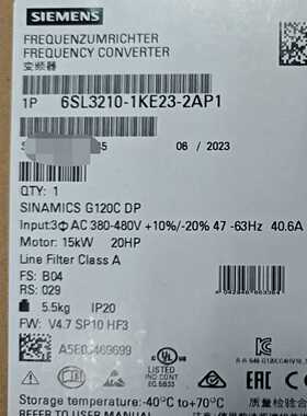 6SL3210-1KE23-2AP1保内【询价】