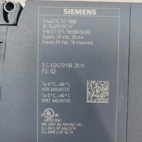 询价-S71500模块6ES75211BH000A