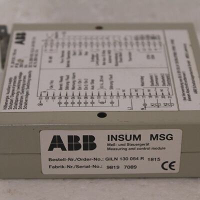 ABB INSUM MSG GILN 130 054 R1815 Measuring and Control Modul