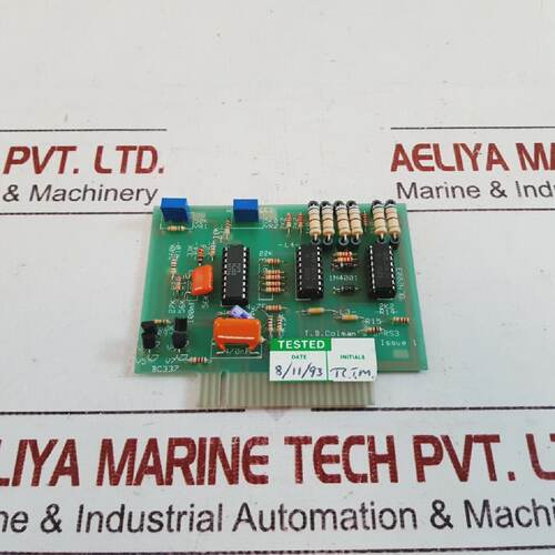 T.b. colmans bprs3 plug in pcb card 628738
