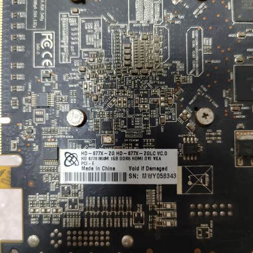 议价讯景HD6770显卡1GD5DVIVGAHD议价