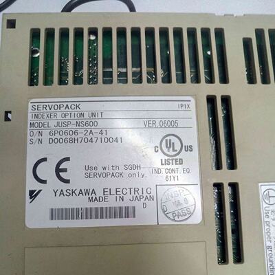 议价二手拆机正品 SERVOPACK  JUSP-NS600 现货