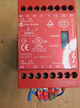 ALLEN BRADLEY GUARDMASTER 440NS32021 B SIPHA 2 CONTROL UNIT