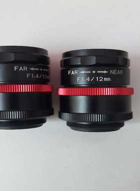 基恩士全新镜头f1.412mm，无划痕无发霉--议价商品