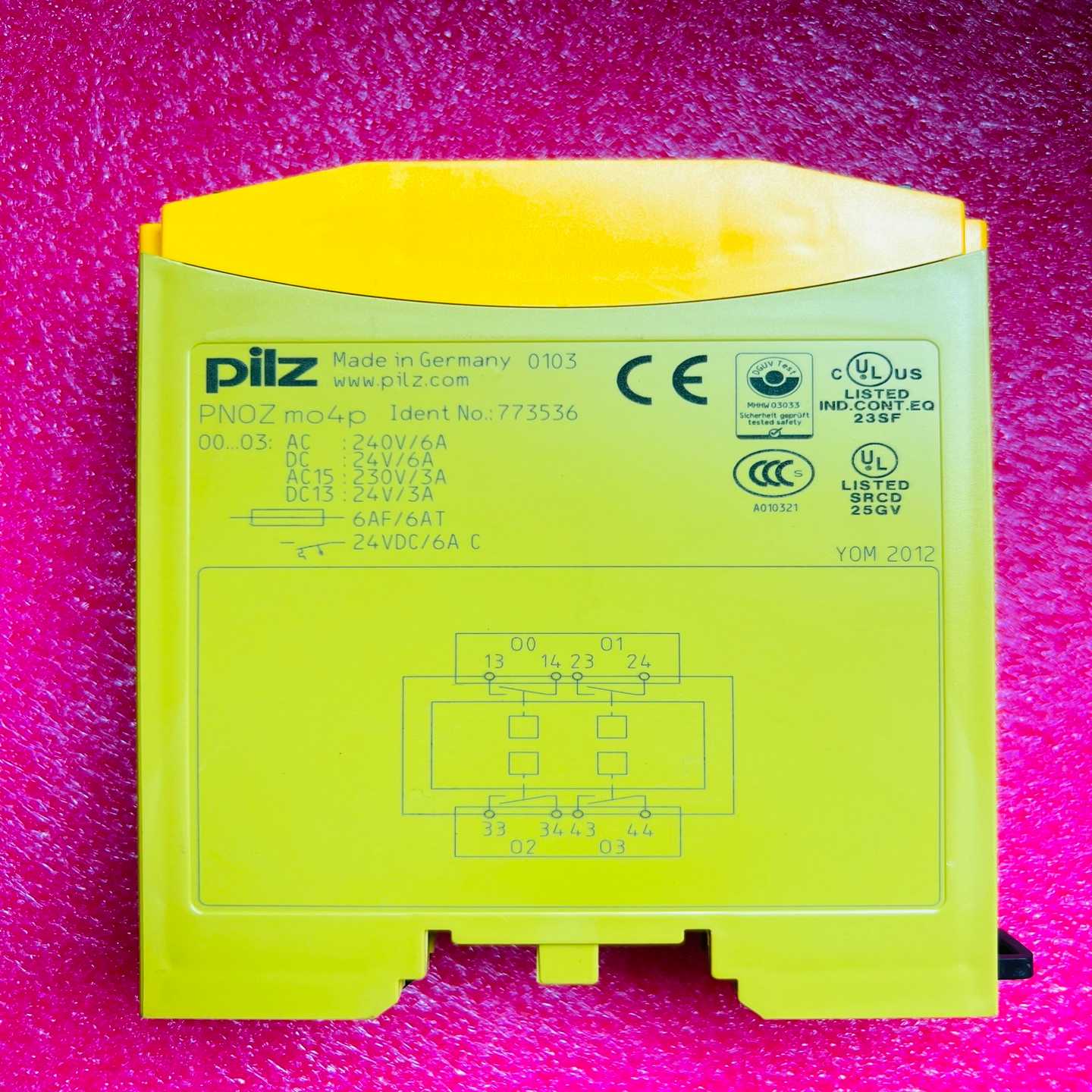 773536pnozmo4p皮尔兹安全继电器PNOZ询价