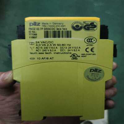 【议价】777305皮尔兹pilz安全继电器X2.7P