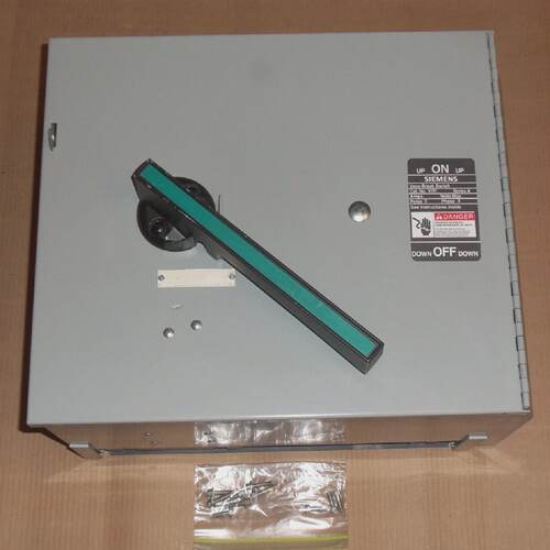 ITE Siemens V7H V7H3605 400 Amp 600v SER A Fusible Fused Pan