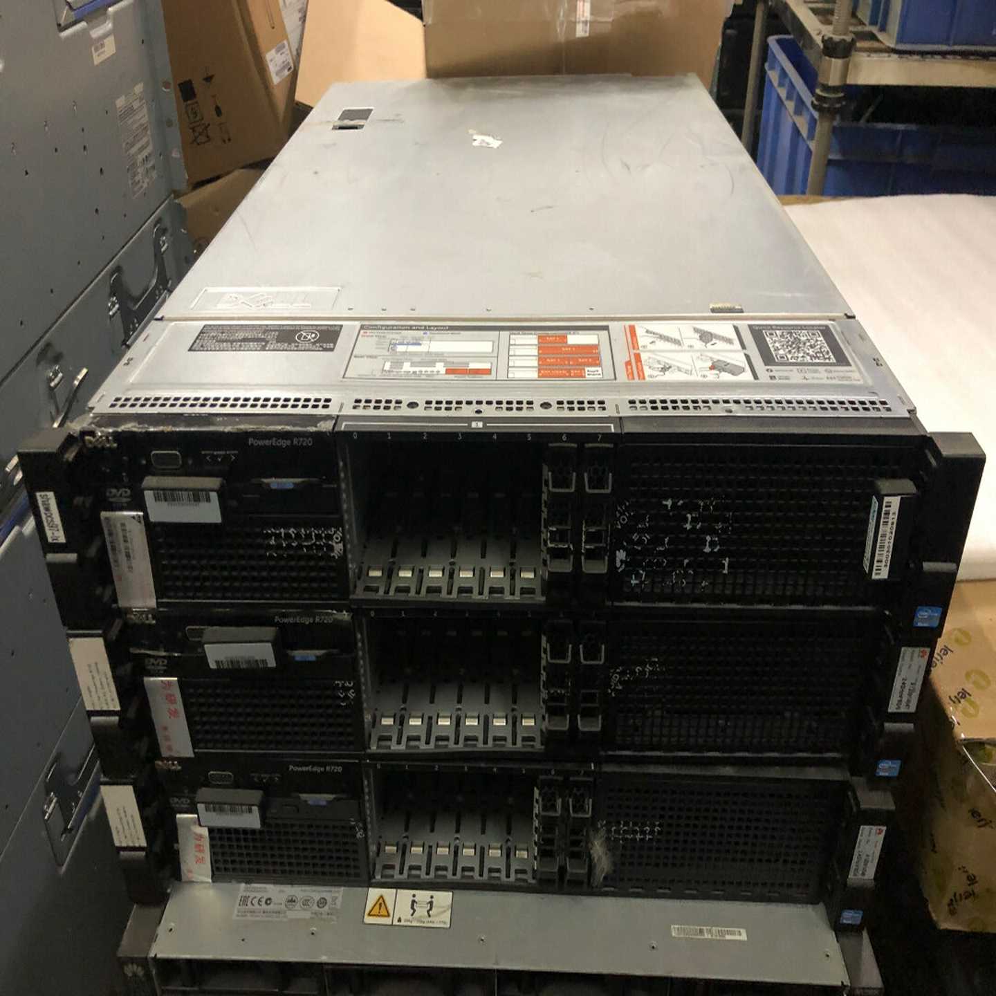 HP G8 DELL R720  双路双电750W电源，2.