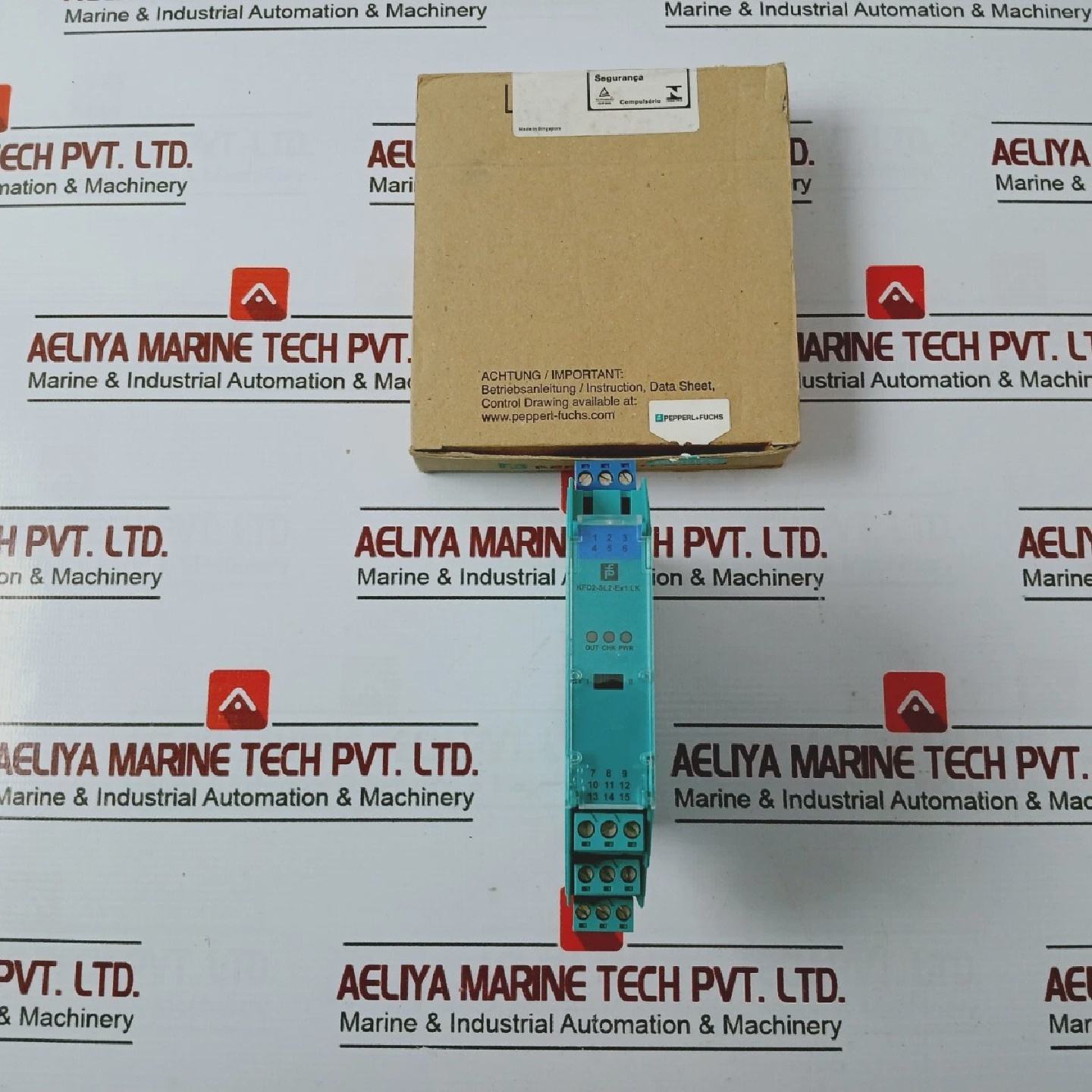 PepperlFuchs KFD2SL2EX1.LK 1Channel Isoliert Barrier Solenoi - 实物图