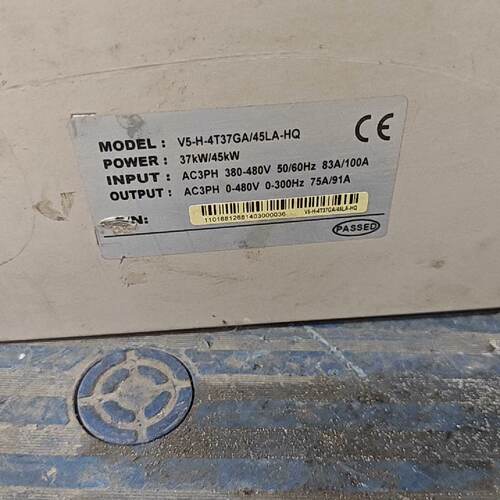 询蓝海华腾V5变频器37KW45KW380V
