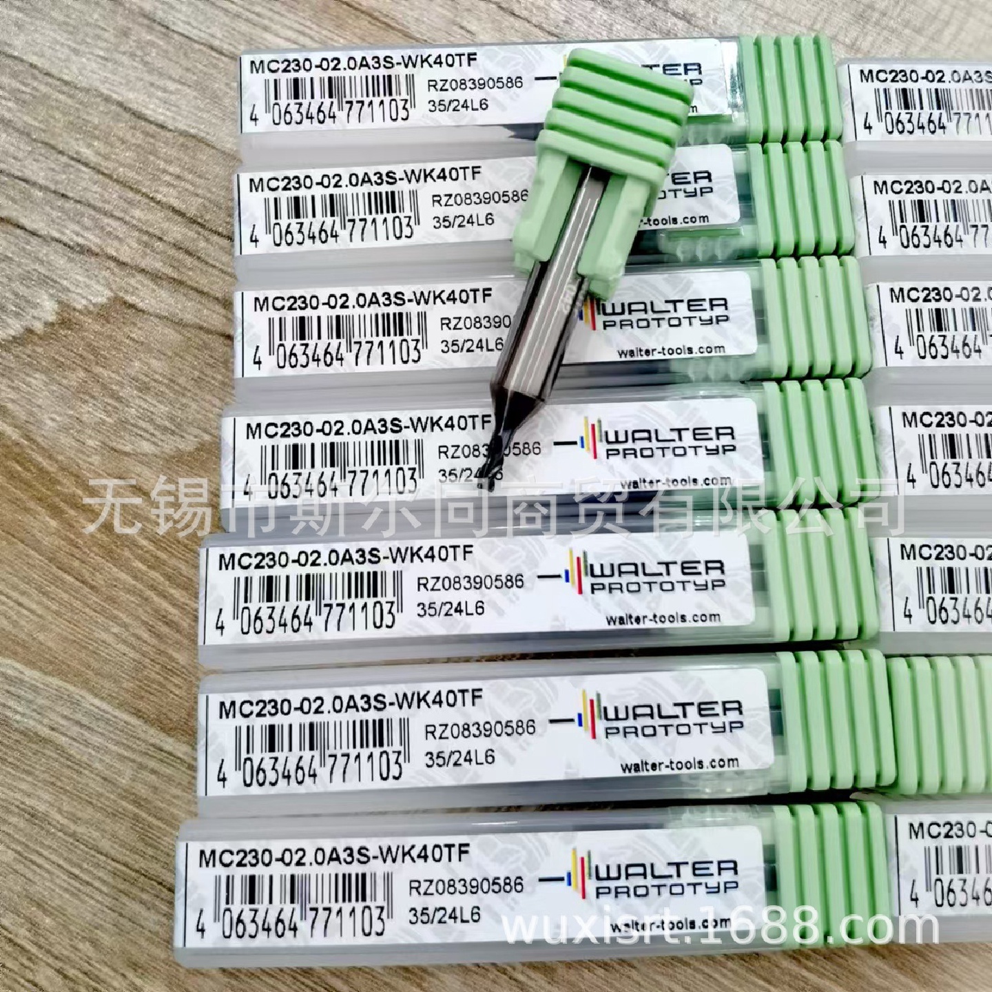瓦尔特3刃铣刀MC230-02.0A3S-WK40TFMC230-03.0A3S-WK40TF