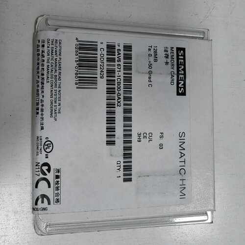 【议价】储存卡6AV7671-1CB00-0AX2未开封适用