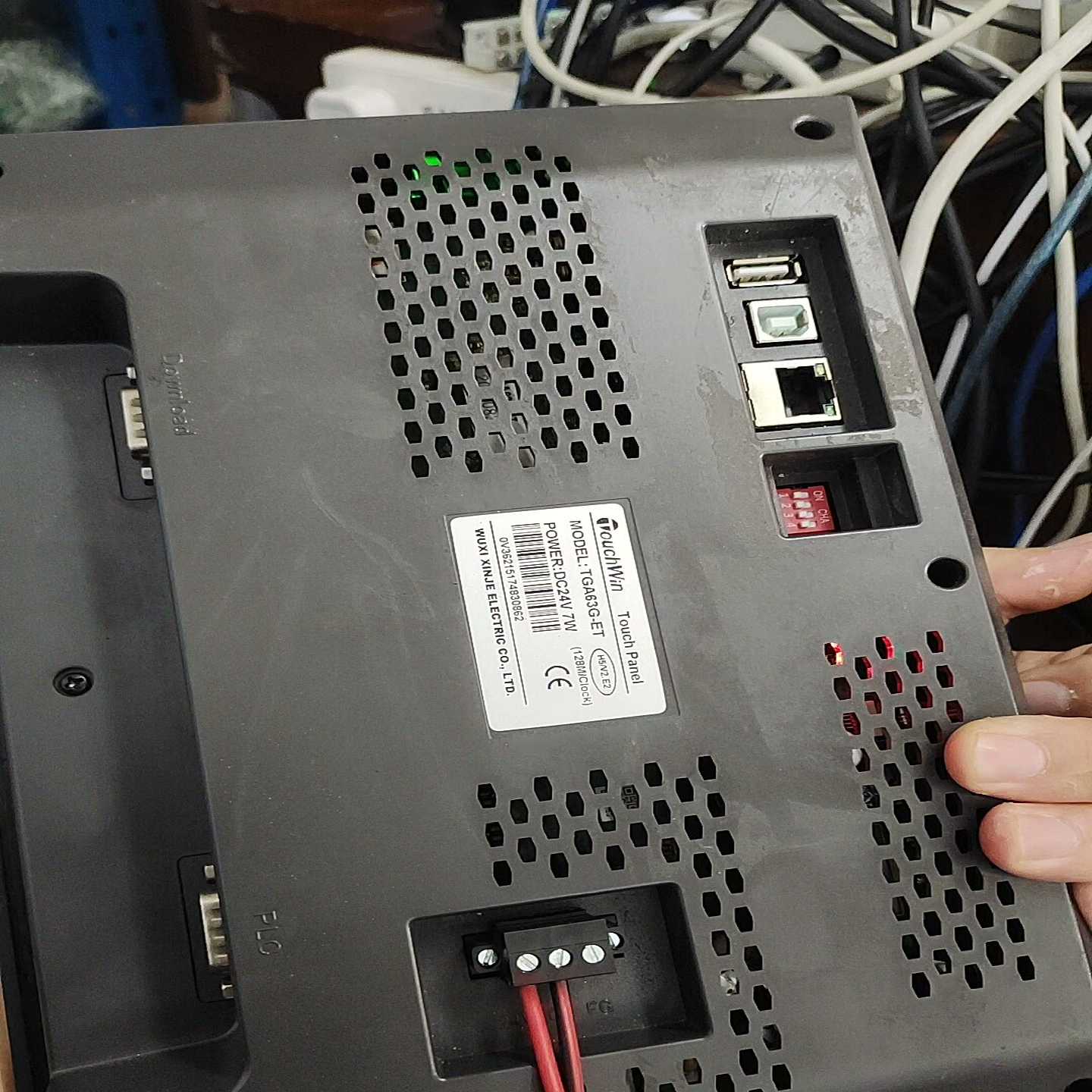 信捷TGA63G-ET，便宜出，，显示有根线，其他包好，当配-议价