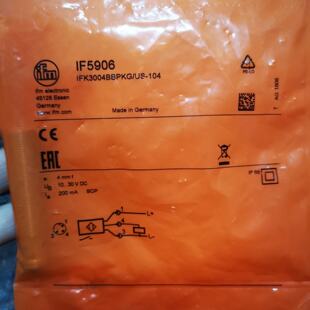 议价假一罚十IFM易福门电感式接近开关IF5906
