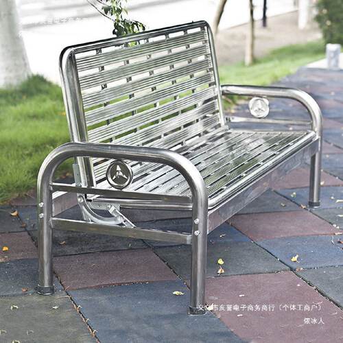 依冰人可变床304不锈钢排椅沙发床一体两用可折叠户外