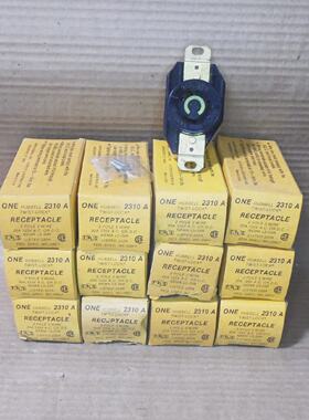 NEW LOT OF 13 HUBBELL 2310A TWISTLOCK RECEPTACLE 20A 125V 2P