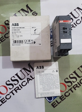 ABBCT-SDS.22STIMERTIMING0.05S-10MINVOLTAGE24-240VAC/24