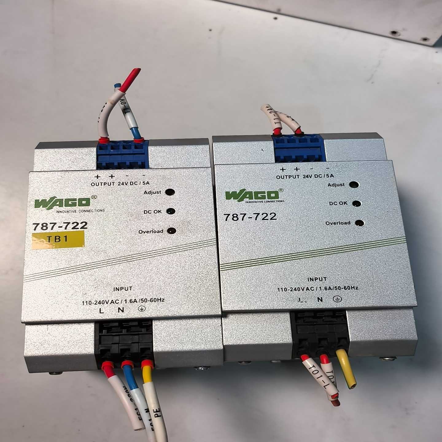 德国万可WAGO电源模块787-722，二手拆机，24VD--议价商品