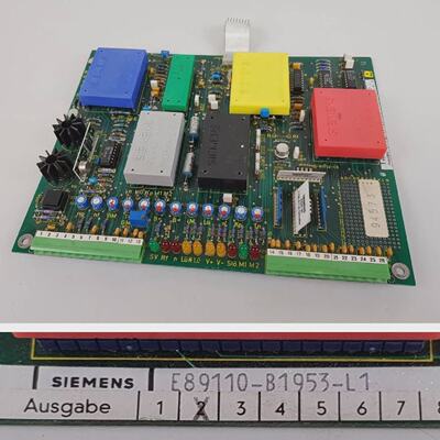 PP4311 Stromrichter board Siemens E89110B1953L1 Version 2