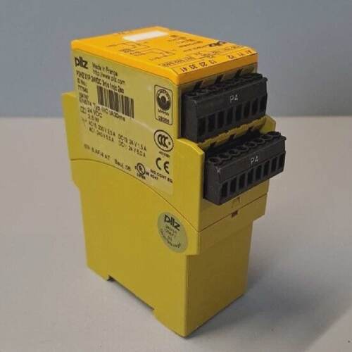 777340  Pilz  P2HZX1P 24VDC 3no1nc2so Relay Security Used