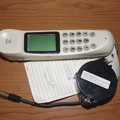 Falcon 900EX Handset Cabin Phone