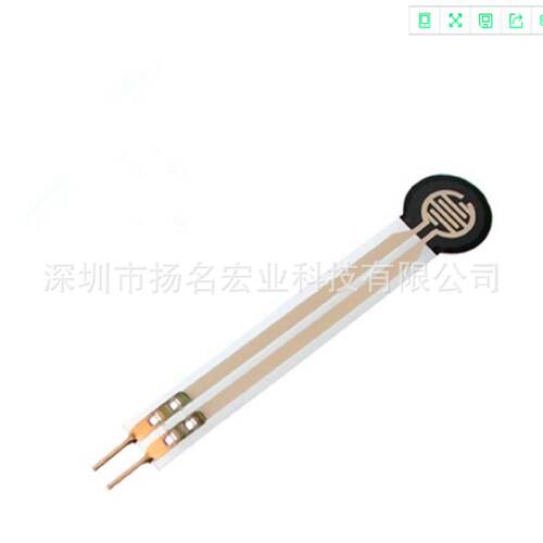 电阻式薄膜压力传感器探头RFP602兼容FSR402压阻压力开关长尾XD