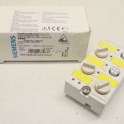 SIEMENS 3RK12050CQ000AA3 Kompaktmodul K45 compact module Sch
