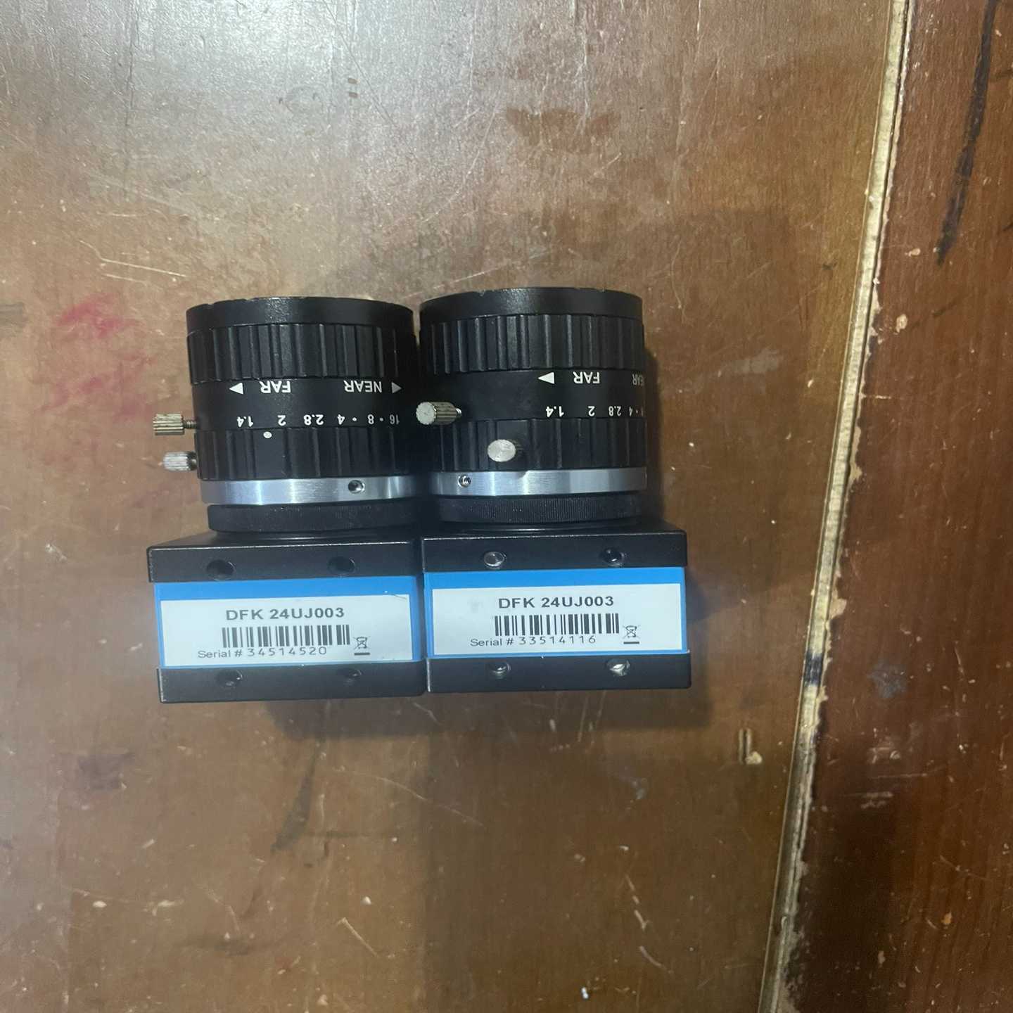 映美工业相机DFK24UJ003光圈1:1.4镜头1--议价商品
