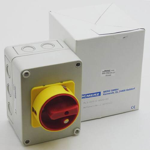 Merz ML1025V8820HI MZ33122 Hauptschalter unusedOVP