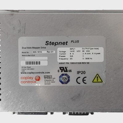Copley Controls 8001810 Dual Axis Stepper Drive Stepnet Plus