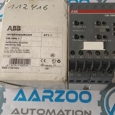 1 Pz Nuovo Rel ABB CMIWN 1SVR650660R0200 CMIWN.1 NUOVO In Sc