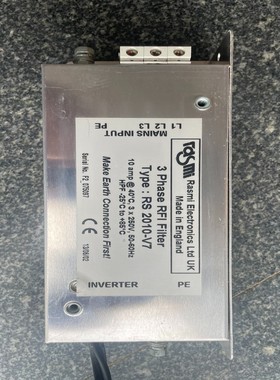 【请询价】英国RASMI电源滤波器RS2010-V7原装拆机质量包好