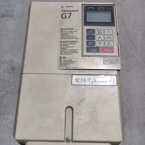 安川变频器拆机CIMRG7B45P55.5KW实物拍，议价商品