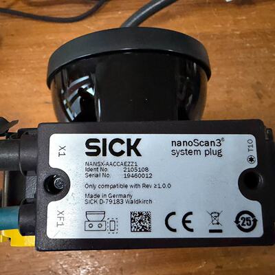 SICK西克nanoScan3激光扫描仪，型号NANS3-C议价