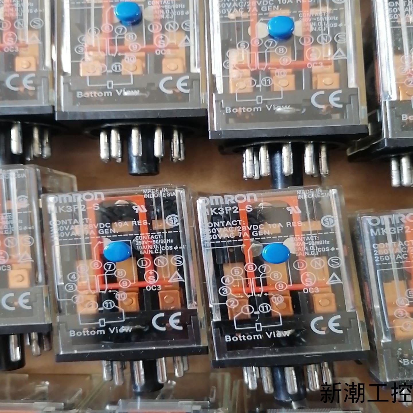 omron继电器拆机 MK3P2-S  24VDC  共议价商品